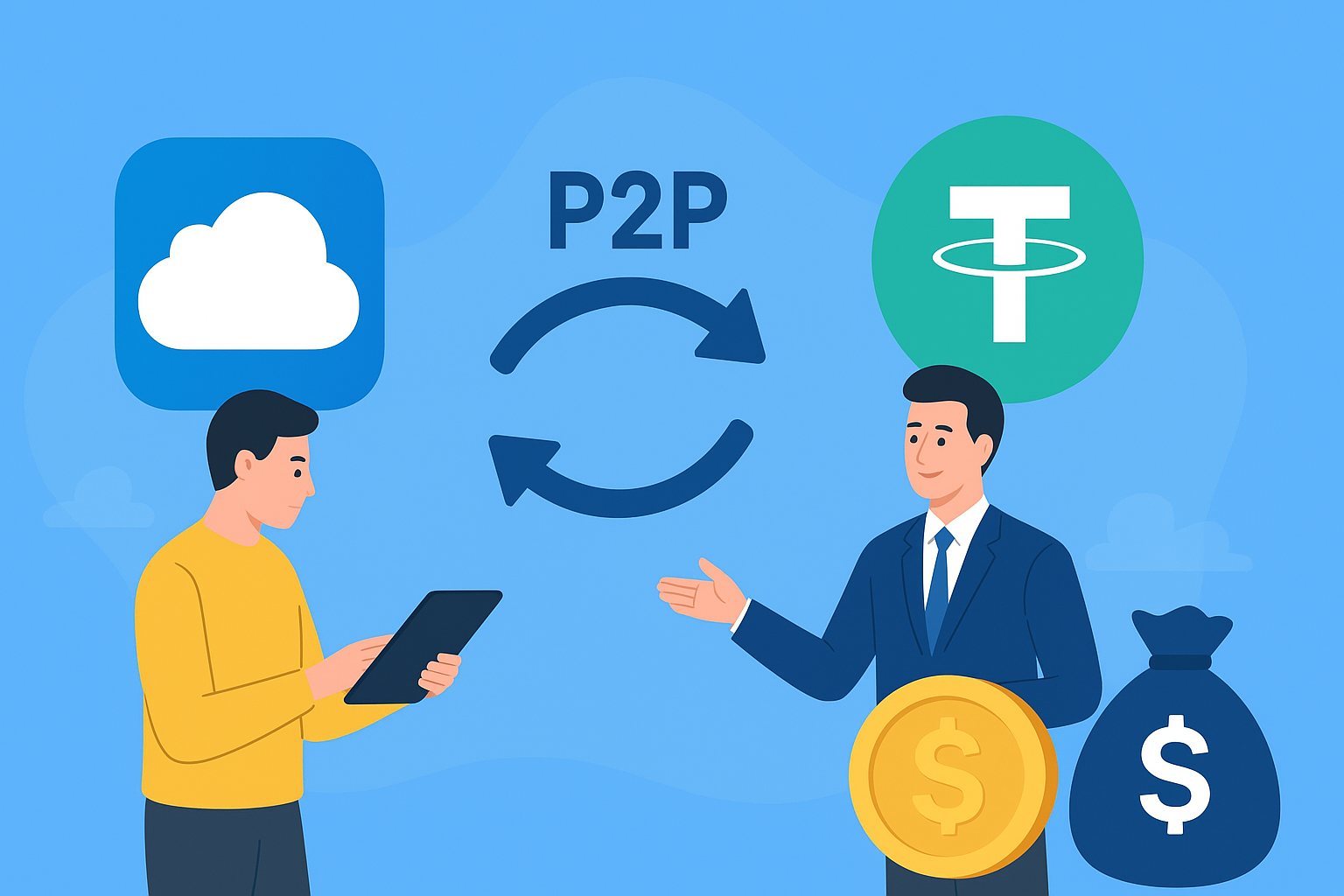 Hướng dẫn kiểm soát iCloud và quy đổi USDT P2P về ngân hàng nước sở tại