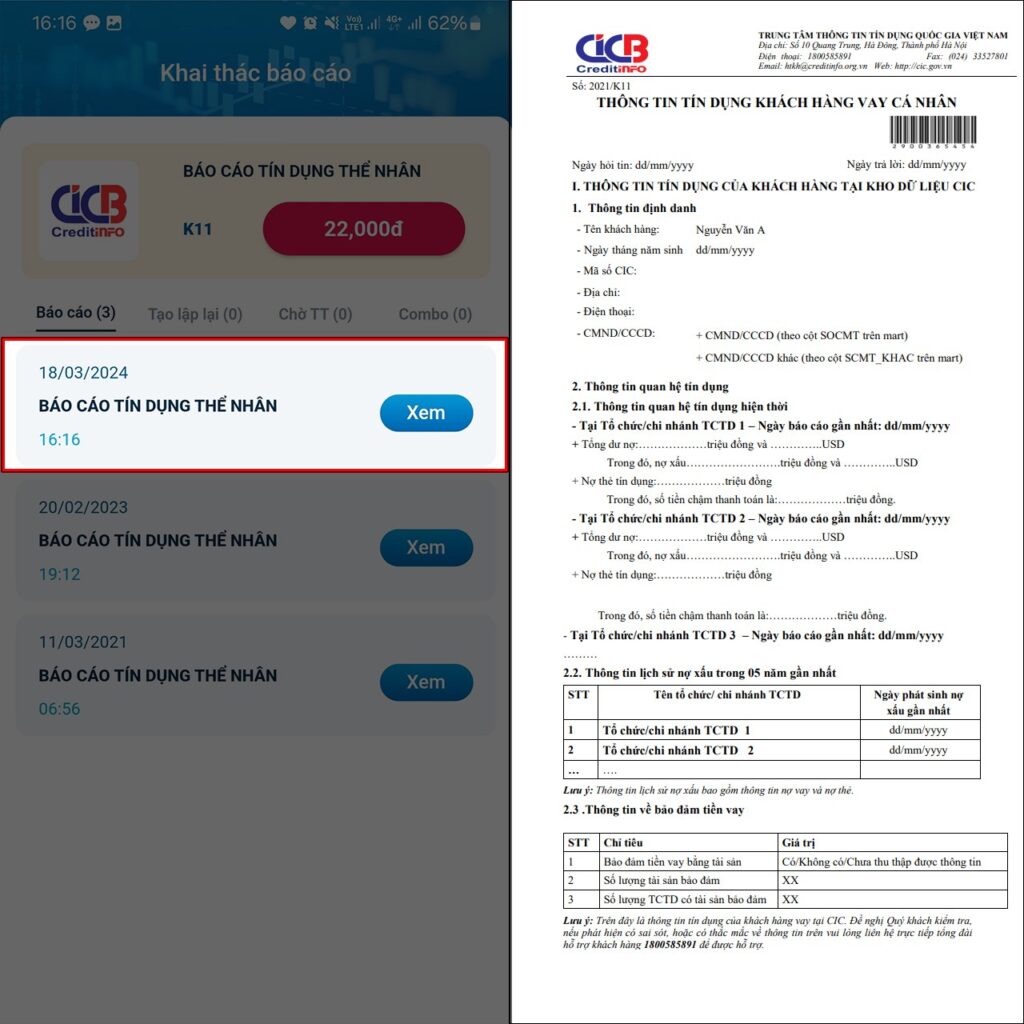 Cách kiểm tra nợ xấu bằng CCCD/CMND nhanh, chính xác