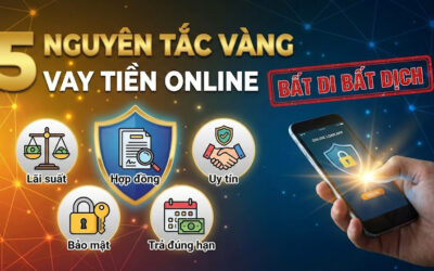 5 Nguyên tắc Vàng vay tiền online “Bất di bất dịch”