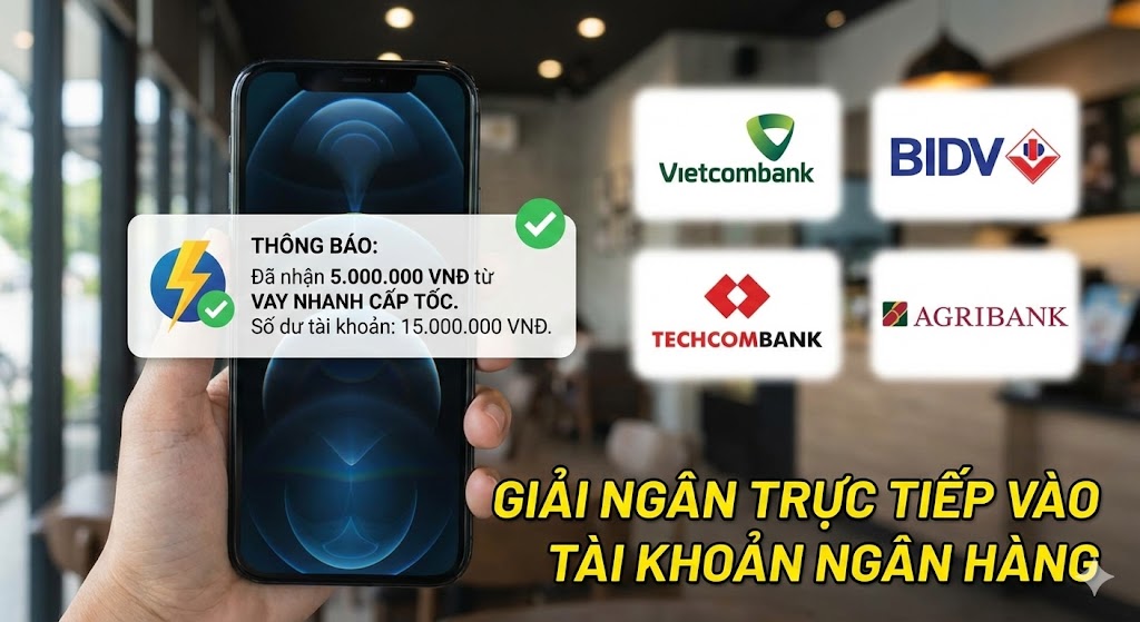Vay nhanh 5 triệu cấp tốc, không cần xác minh